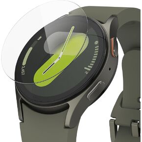 Ringke Glass [4 Pack] Compatible with Samsung Galaxy Watch 7 Screen Protector (40mm), Anti Scratch 9H Hardness Protective Tempered Glass - R4