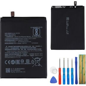 Replacement Battery BN36 for Xiaomi Mi A2 MiA2 Mi 6X Mi6X M1804D2SG, M1804D2SI with Repair Tool Kit
