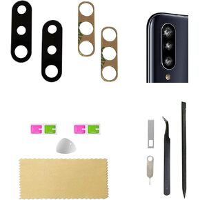 (2pcs Pack) A20s Rear Camera Glass Replacement Back Cover for Samsung Galaxy A20s SM-A207M 2019 6.5 Inch (not ok for A20 Version) in Saudi Arabia