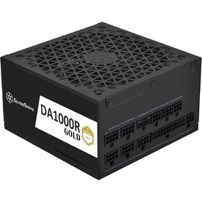 SilverStone Technology Decathlon DA1000R Gold Cybenetics Gold 1000W PCIe 5.0 Fully Modular ATX 3.0 Power Supply, SST-DA1000R-GM