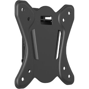 حامل جداري لشاشة إمالة WALI، دعامة تثبيت على تلفزيون RV صغيرة الحجم صغيرة الحجم لمعظم أجهزة تلفزيون LED وLCD وOLED وبلازما مسطحة حتى 27 بوصة، 55 رطلاً، فتحات تثبيت 75 و100 (1327LM)، أسود in Kuwait