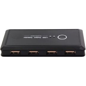 Cablecc 8K@60hz HDMI-Compatible 2.1 Switch 2-IN-1-OUT Hub Support HDCP SST Extended 4K@60hz