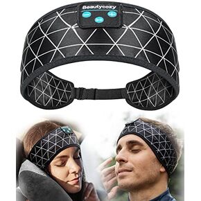 سماعات رأس للنوم قابلة للتعديل، للجنسين، سماعات رأس للنوم طويلة جدًا مع مكبرات صوت عالية الدقة مدمجة، مثالية للنوم والتمرين والتنس واليوجا والسفر والأرق in Kuwait