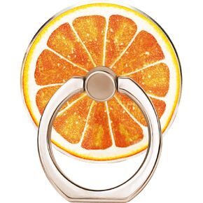 Phone Holder Ring Grips Fruit Orange, Finger Ring Stand for Cell Phone Tablet