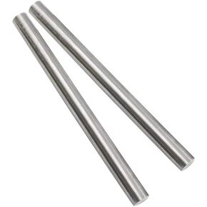 Aopin 12 x 200mm HSS Turning Tool Round Bar Dia 0.47 "Long 7.87" Lathe Turning Rod Micro Axle Cylindrical Pin Tool 2pcs