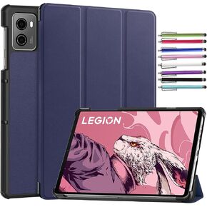 Case for Lenovo Legion Y700 Gen 2, 8.8" Inch Tablet (TB-320FC) 2023 Released - Trifold Lightweight Stand Auto Wake/Sleep Folio Cover Case + 1 Random Color Stylus (Black)
