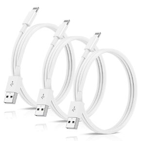 3Pack 3ft [Apple MFi Certified] Charging Cable for Apple iPhone14 13 12,USB A to Lightning 3 Foot iPhone USB Charger Cords for iPhone 14 13 12 11 Pro/Pro Max/Mini/Plus/XS/XR/X/iPhone SE