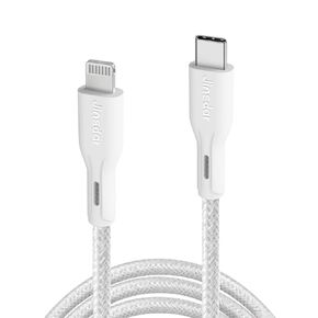 USB C to Lightning Cable, 6FT iPhone Fast Charging Cable, MFi Certified Braided Charger Cord Fast Charge for Apple iPhone 14 13 12 11 Pro Max X XS XR 8 Plus iPad Air Mini