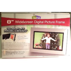 8" Widescreen Digital Photo Frame