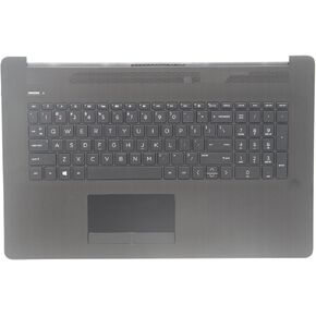 New Palmrest for HP 17BY 17-by 17T-by 17CA 17-CA 17Z-CA 17-BY0053CL 17-BY1053DX 17-BY3613DX 17-BY0062CL Upper Case Top Cover L22749-001 L22750-001 L22751-001 with Backlit US Keyboard & Touchpad