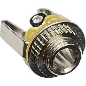 CESS 3.5mm Stereo Balanced TRS Socket Female Connector Panel Chassis Mount - 1/8" 3.5mm Stereo Socket (5 Pack)
