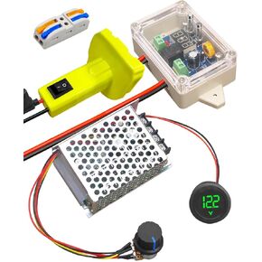 Power Wheel Adapter Kit Fit for Ryobi 18V Battery with Voltage Regulator Fuse and Wire Terminals, Upgrade Battery Adapter Conversion Connector Suit for DIY Rc Truck, Robotics and Rc Car Toys