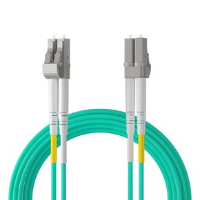 OS2 LC to LC Fiber Optic Cable, Single Mode 9/125μm, Duplex, 3m/9.84ft