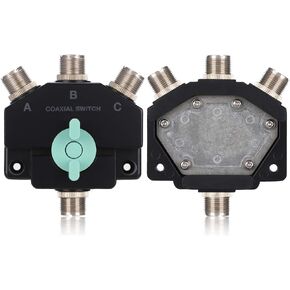 Wideband Coax Switch, Connected to Three Antennas, Interface Made by Technology, Adjust The Received by Switching The Antenna.