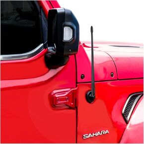Antenna Replacement for Jeep Wrangler 2007-2018 JK 2018+ JL,Powerful Internal Copper Coil/Premium Reception
