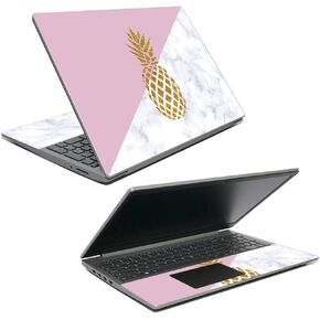 MightySkins Skin Compatible with Lenovo Ideapad S145 15" (2019) - Pretty Pineapple | Protective, Durable, and Unique Vinyl Decal Wrap Cover | Easy to Apply, Remove, and Change Styles | Made In The USA