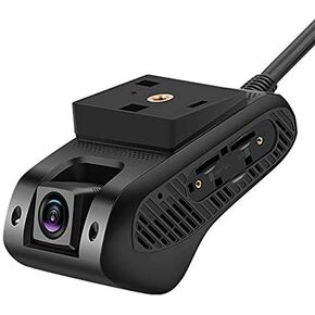 JIMIMAX Dash Cam JC400P 4G, Front and Inside Cameras 1080P, Built-in GPS Tracking Remotely, 24H Loop Recording, Night Version