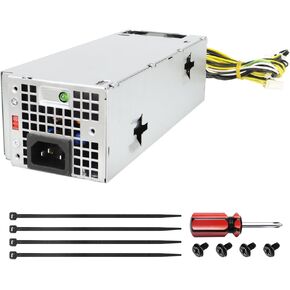 LXun Upgraded H260EBM-01 260W PSU Power Supply Compatible with Dell Optiplex 3050 3050M 3060 5050 5060 7050 7060 3080 5080 7080 5090 7090 7080MT WYHR8 Switching Power Supply 【6Pin+4Pin+4Pin】