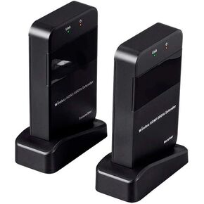 Monoprice Blackbird Pro WIHD 60GHz Uncompressed Wireless Professional HDMI Extender - 30 Meter Range, Black