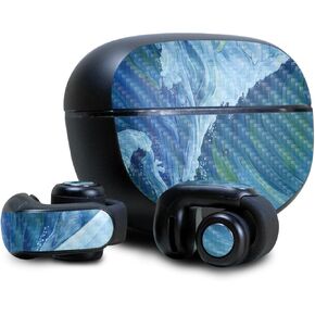 Skin Compatible with Bose Ultra Open Earbuds - Action Fish Puzzle - Premium 3M Vinyl Protective Wrap Decal Cover - Easy to Apply | Crafted in The USA by MightySkins