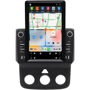 Android 12 Car Stereo w/Carplay Android Auto for Dodge for Ram 1500 2500 3500 4500 5500 2013-2019 Double Din 9.7" Car Radio Receiver w/WiFi Backup Camera-2+32G (Only fit Manual AC)