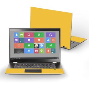 MightySkins Skin Compatible with Lenovo Flex 5 15" (2017) - Solid Pink | Protective, Durable, and Unique Vinyl Decal wrap Cover | Easy to Apply, Remove, and Change Styles | Made in The USA