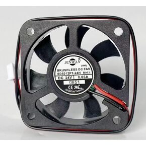 SD5012PT-24H Inverter Fan SD5012PT-24H DC24 0.06A 50×50×10mm Inverter Cooling Fan for SD5012PT-24H Fan