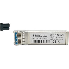 1pc 10G Multimode SFP+ 850nm 300m 10GBASE-SR DDM Duplex LC Optical Transceiver Compatible with Ubiquiti UniFi UF-MM-10G,Cisco SFP-10G-SR,TP-Link,Arista,Netgear, Mikrotik, D-Link, Supermicro