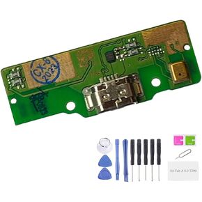 Galaxy tab A 8.0 T290 Replacement Charging USB Port Board Parts for Samsung Galaxy Tab A 8.0 SM-T290 T295 (2019) 8.0 Inches (Not fit for Tab A8 x200 Version)