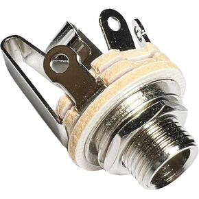 CESS 1/4" Jacks Female TRS Stereo Panel Mount Jack (4 Pack)