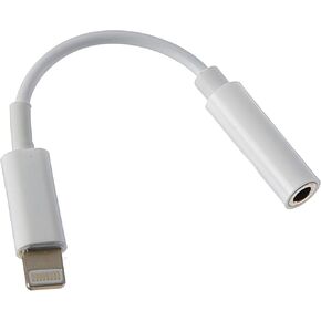 Lightning to 3.5mm Headphone Jack Adapter for iPhone X/8/8 Plus/7/7 Plus iPhone6S/6/iPod/iPad. Aux Converter Earphone Jack Adapter Accessories Support iOS 10.3/11 and Later.