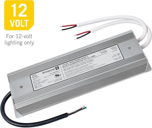 Armacost Lighting 811504 150 Watt Standard Indoor/Outdoor Power Supply, Gray in Saudi Arabia