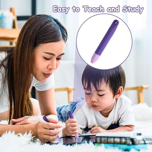 قلم ستايلس مناسب للأطفال لشاشات اللمس، قلم ستايلس سعوي مع حبل، قلم ستايلس للأطفال اللوحي، قلم تلوين للأطفال لأجهزة شاشات اللمس والهواتف الذكية والأجهزة اللوحية (أرجواني) in Saudi Arabia