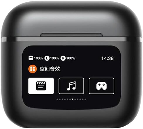 Wireless Earbud Headphones with Microphone, Bluetooth 4.0, Noise Cancelling, Waterproof, Black (Black), T68Proe in Saudi Arabia