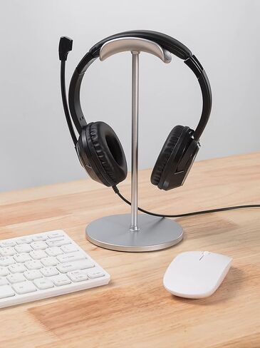 DG-S Headphone Stand, Desktop Headset Holder, Aluminum Supporting Bar for All Headphones. DG-S (Silver) in Saudi Arabia