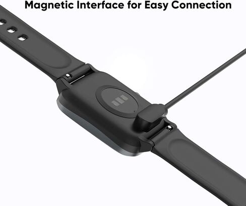 ZURURU Smartwatch Charging Dock Cables Charger H98 Fitness Tracker Watch in Kuwait