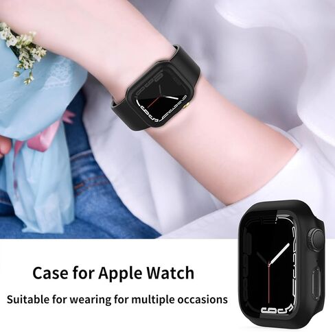 4 قطع لحافظة حماية شاشة الخصوصية لساعة Apple Series SE/6/5/4 المضادة للتجسس، ممتص الصدمات الصلب من الزجاج المقسى، طبقة رقيقة للغاية خالية من الفقاعات لساعة iWatch 40 مم in Kuwait