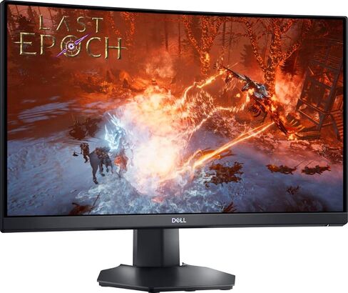 ديل - شاشة ألعاب منحنية 24 بوصة VA LED FHD (HDMI 2.0، Display Port 1.2) - أسود (S2422HG) in Saudi Arabia