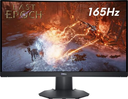 ديل - شاشة ألعاب منحنية 24 بوصة VA LED FHD (HDMI 2.0، Display Port 1.2) - أسود (S2422HG) in Saudi Arabia