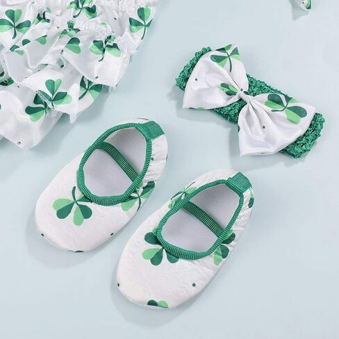 BESTOYARD Rompers Summer Outfits Newborn Toddler Kids Print Jumpsuit Headband Set(66,0-6 Month) 3pcs Green in Saudi Arabia