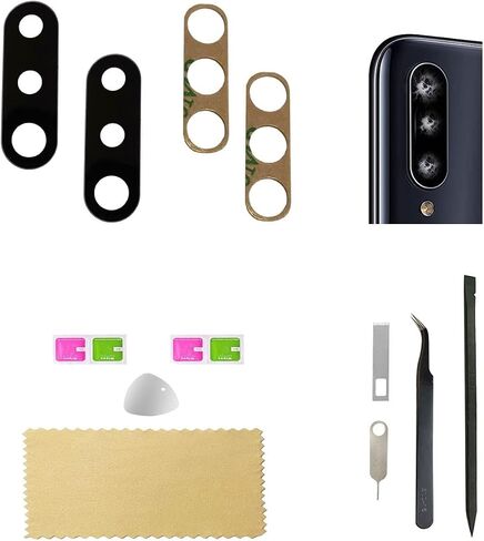 (2pcs Pack) A20s Rear Camera Glass Replacement Back Cover for Samsung Galaxy A20s SM-A207M 2019 6.5 Inch (not ok for A20 Version) in Saudi Arabia