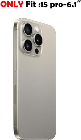 Rear Camera Glass Replacement for iPhone 15 Pro with Tape Pre-Installed +Repair Tools in Kuwait