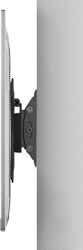 حامل جداري لشاشة إمالة WALI، دعامة تثبيت على تلفزيون RV صغيرة الحجم صغيرة الحجم لمعظم أجهزة تلفزيون LED وLCD وOLED وبلازما مسطحة حتى 27 بوصة، 55 رطلاً، فتحات تثبيت 75 و100 (1327LM)، أسود in Kuwait