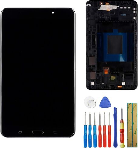 New Replacement LCD Screen Compatible with Galaxy Tab 4 SM-T230 SM-T230NU 7" inch with Frame and Tools in Saudi Arabia