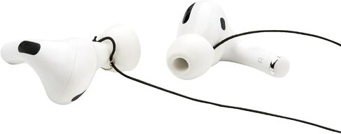 New Version of Anti-Lost Strap for Wireless in-Ear Earbuds with Ear Tips, Airpod pro Lanyard - Black (Compatible with Airpods Pro 1 2 3, Sony, Beats, Samsung, Bose) in Kuwait