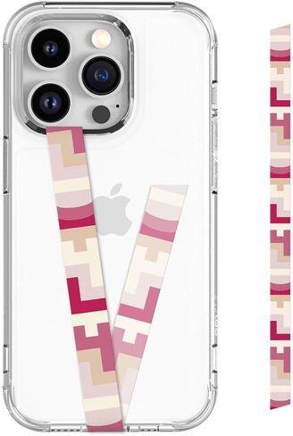 araree Monoloop Finger Phone Grip, Cell Phone Strap for Phone Case Non-Elastic Phone Grip Wireless Charging Compatible Phone Charm for Phone Case - Phone Grip Holder (Beige) in Saudi Arabia