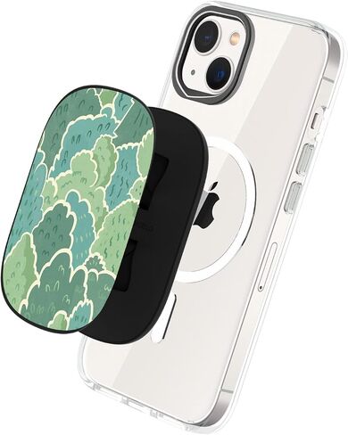 RHINOSHIELD GRIPMAX Compatible with MagSafe - Grip, Stand, and Selfie Holder for Phones and Cases, Repositionable and Durable, Best paired with RHINOSHIELD Phone Cases for MagSafe - Garden Stroll in Saudi Arabia