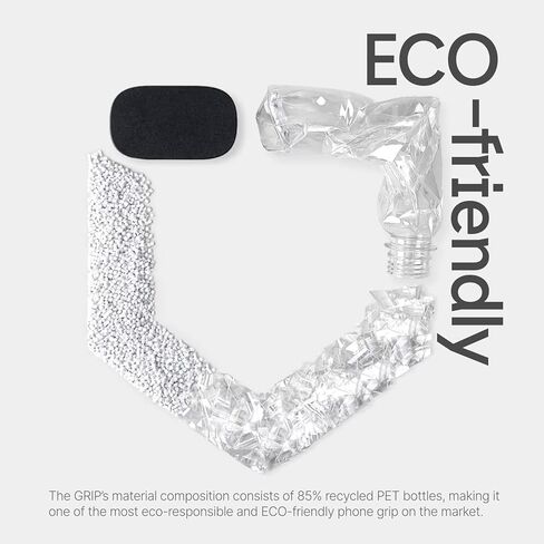 RHINOSHIELD GRIPMAX متوافق مع MagSafe - مقبض وحامل وحامل سيلفي للهواتف والحافظات، قابل لإعادة الوضع ومتين، أفضل مع حافظات هاتف RHINOSHIELD لـ MagSafe - غابة هادئة in Kuwait