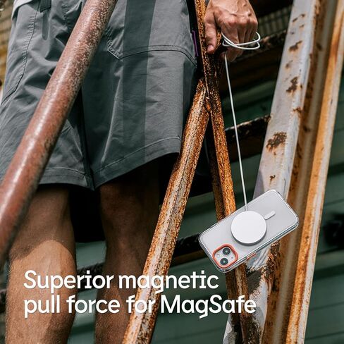 RHINOSHIELD GRIPMAX متوافق مع MagSafe - مقبض وحامل وحامل سيلفي للهواتف والحافظات، قابل لإعادة الوضع ومتين، أفضل مع حافظات هاتف RHINOSHIELD لـ MagSafe - غابة هادئة in Kuwait