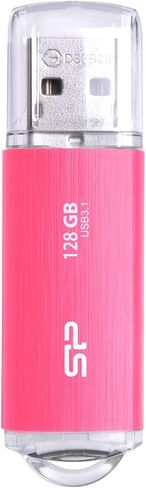 Silicone Power SP008GBUF3B05V1H USB Memory, 8GB, USB3.0, Sliding Type, Blaze B05, Pink in Kuwait